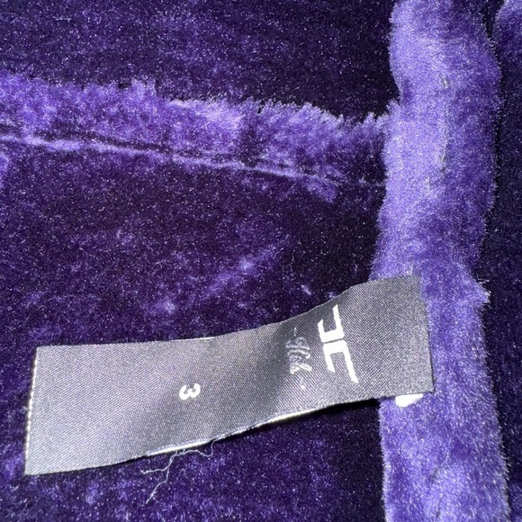 JORDAN CRAIG | KIDS EL JEFE SHEARLING MOTO PURPLE COAT (BLACK IRIS) SIZE 3T EUC - Picture 11 of 12